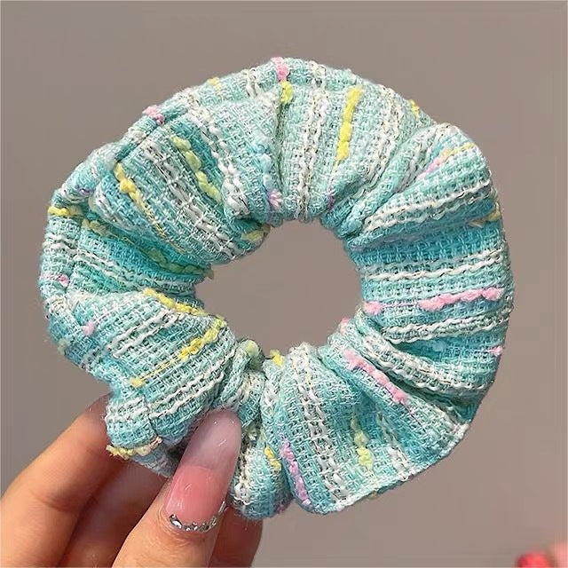 Summer Sweet Lace Scrunchie Hair Tie - Elegant Floral Hair Accessory
