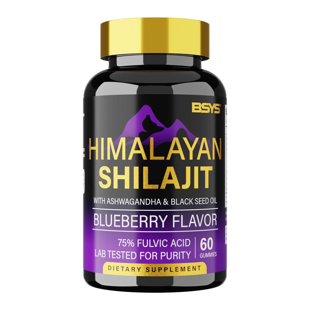 Shilajit Gummies - 60 Count Natural Energy Supplement
