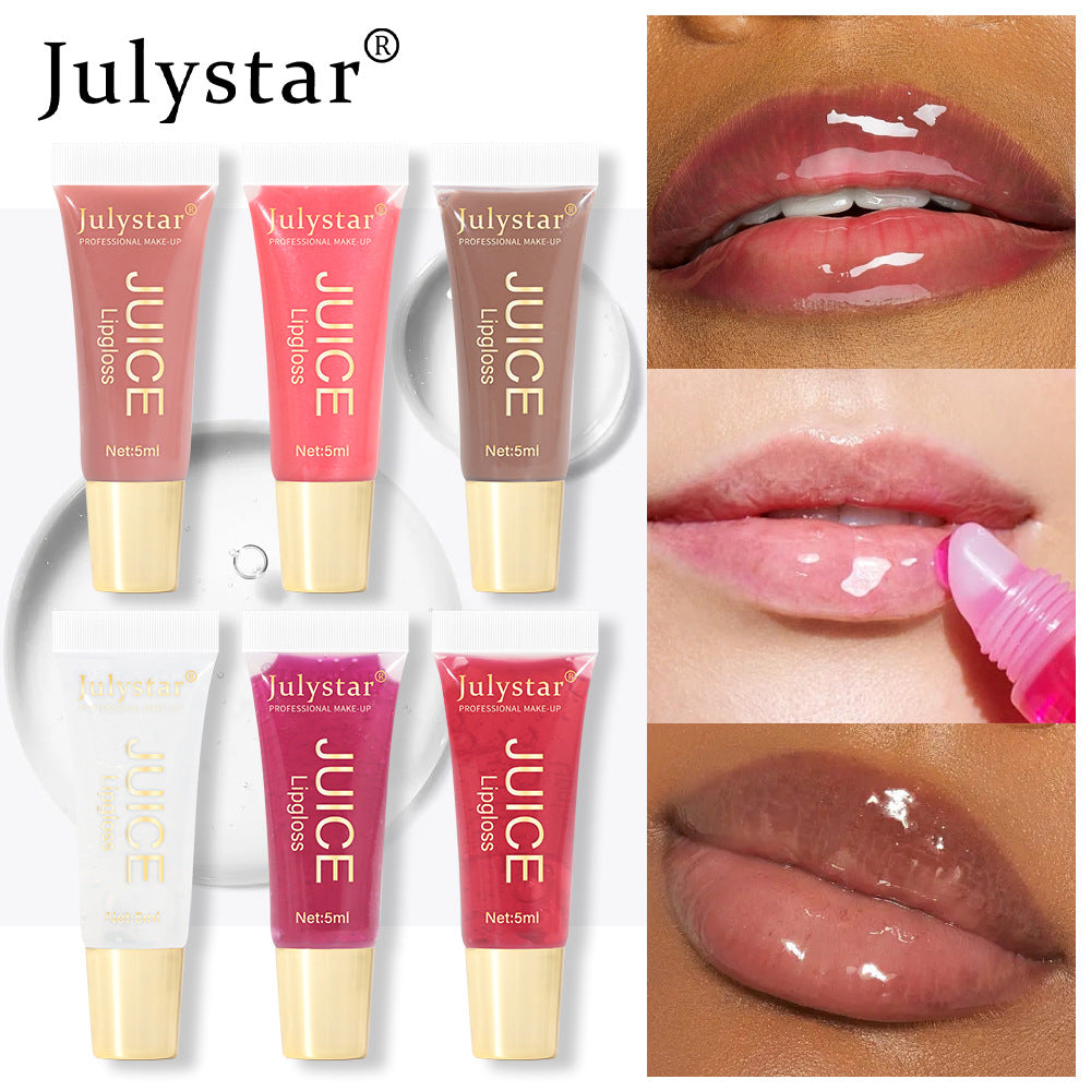 Moisturizing Fruit-Flavored Lip Oil - Plumping Water Gloss Makeup