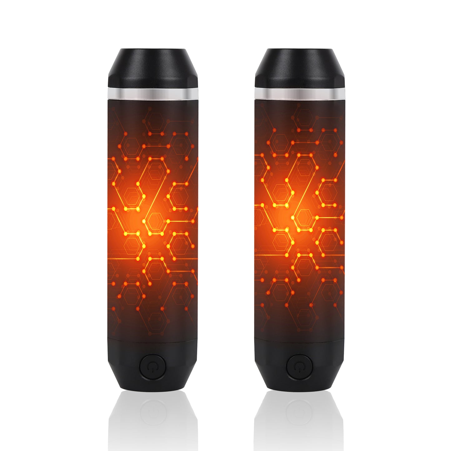 Portable Hand Warmers Powerbank 2 Pack with Flashlight and Magnetic Cover for Camping Hiking Hunting