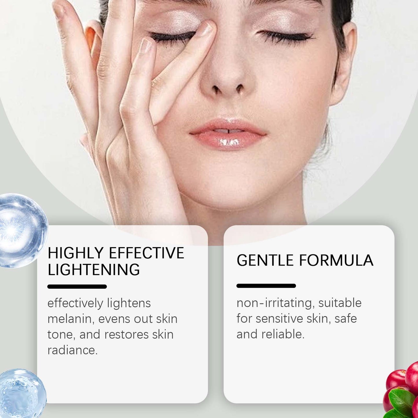 Firming & Brightening Facial Serum - Hydrating Vitamin C Essence 30ml