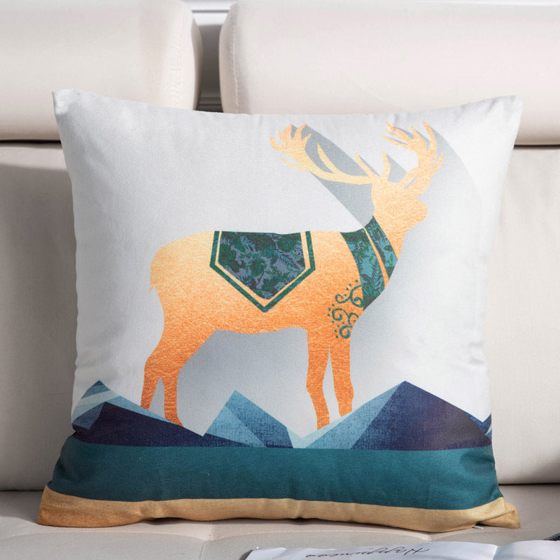 Hugging Pillow Cover for Sofa and Bed - Nordic Light Style, 45x45cm