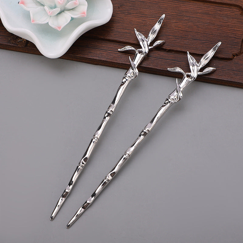 Bamboo Metal Hairpin - Fashion Hair Accessory