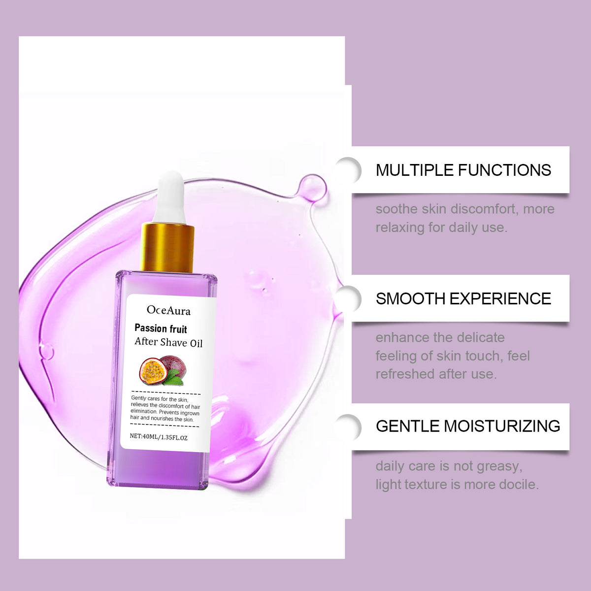 Passion Fruit Pogonotomy After Nourishing And Hydrating Comfortable