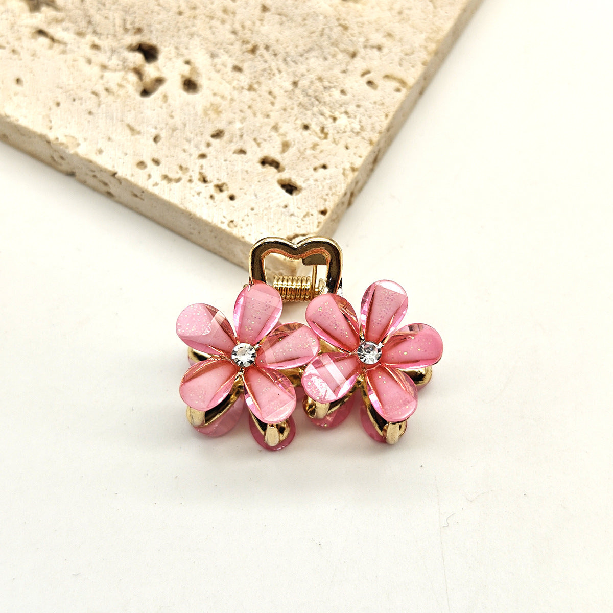 Mini Flower Hair Accessories Set for Women - Colorful Hair Pins & Clips