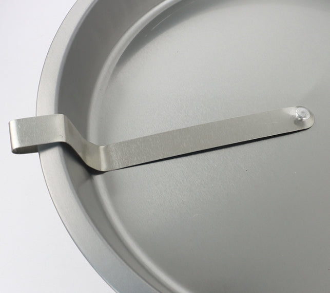 Round Cake Pan Baking Mold - 25x25x3.5cm Non-Stick Tinplate