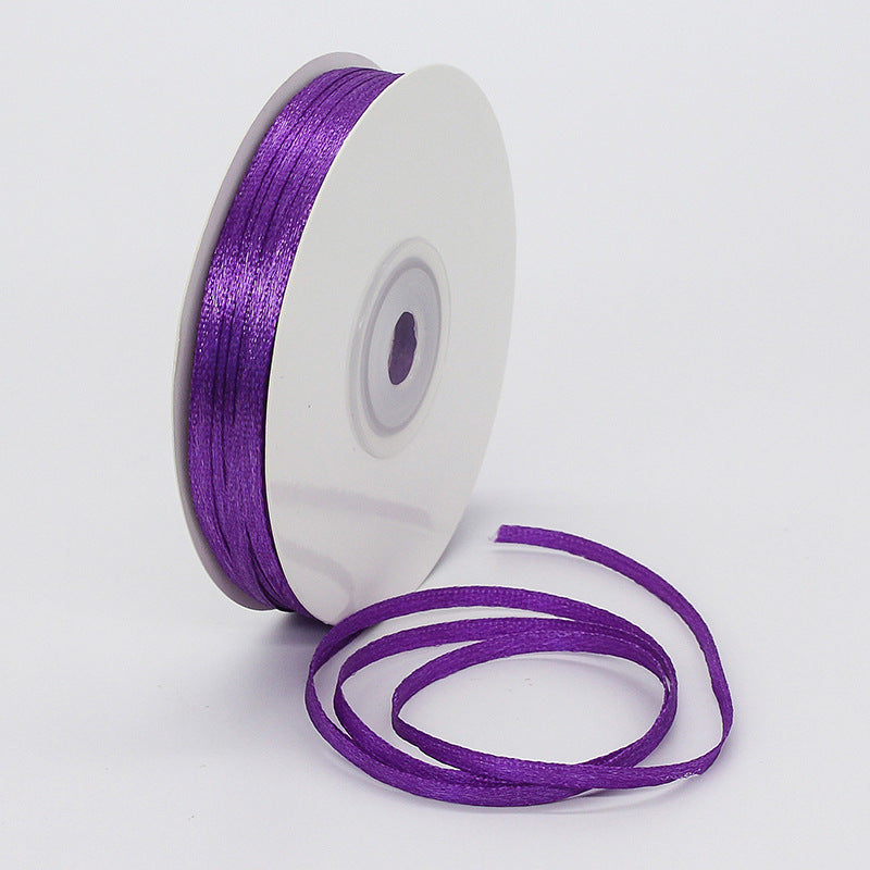 0.3cm Double-Sided Polyester Ribbon - Multiple Colors Available
