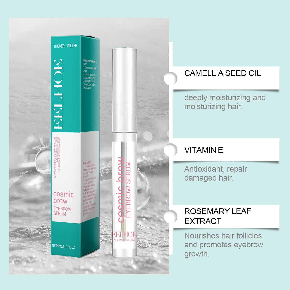 Eyebrow Liquid Gentle Moisturizing Care Refreshing Solution