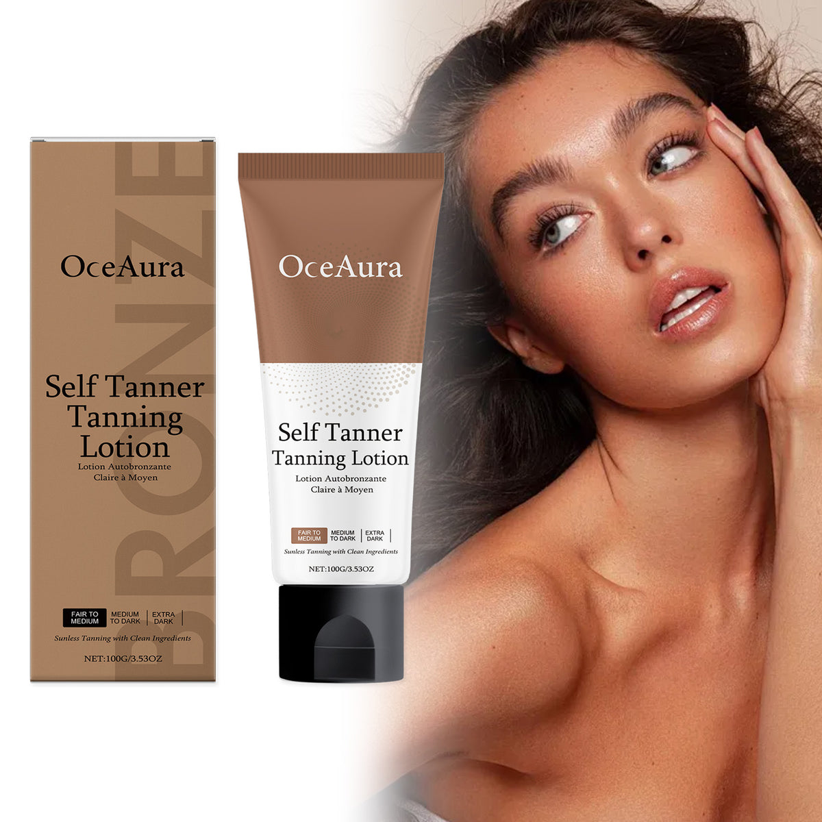 Moisturizing Sunless Tanning Cream 100g