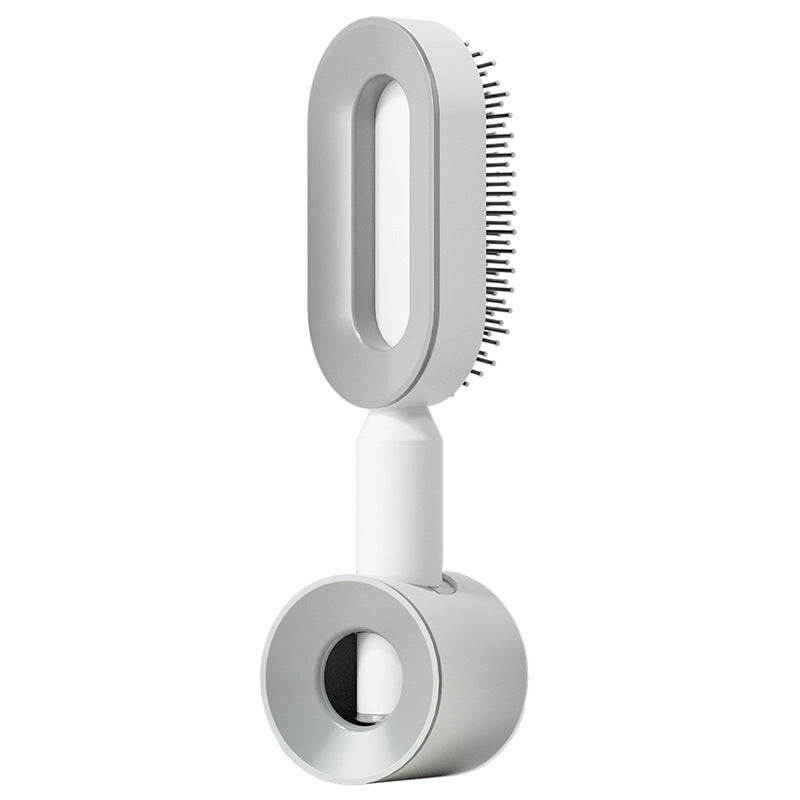 Self-Cleaning Hair Brush with 3D Air Cushion for Scalp Massage & Detangling