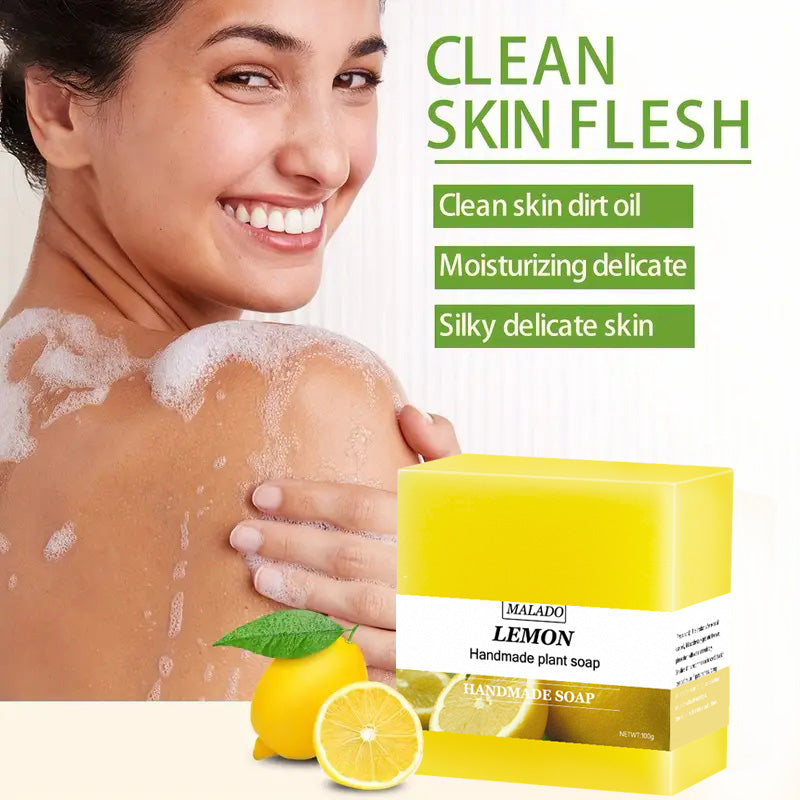 Square Lemon Soap Bar - 100g