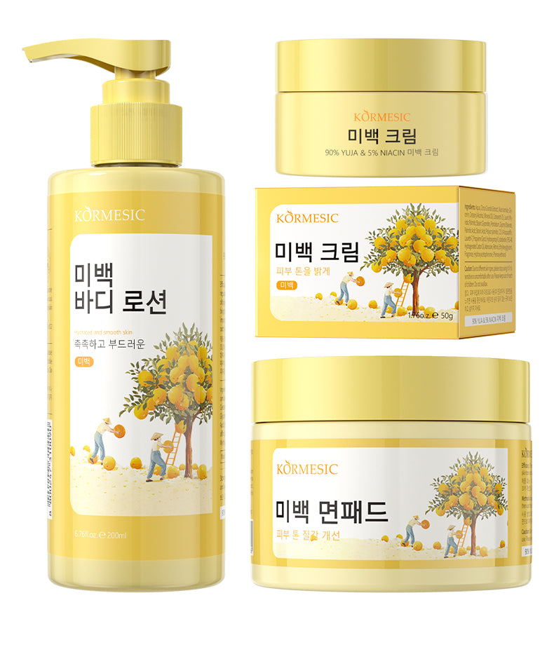 Grapefruit & Nicotinamide Whitening Skincare – Multi-Pack Variants