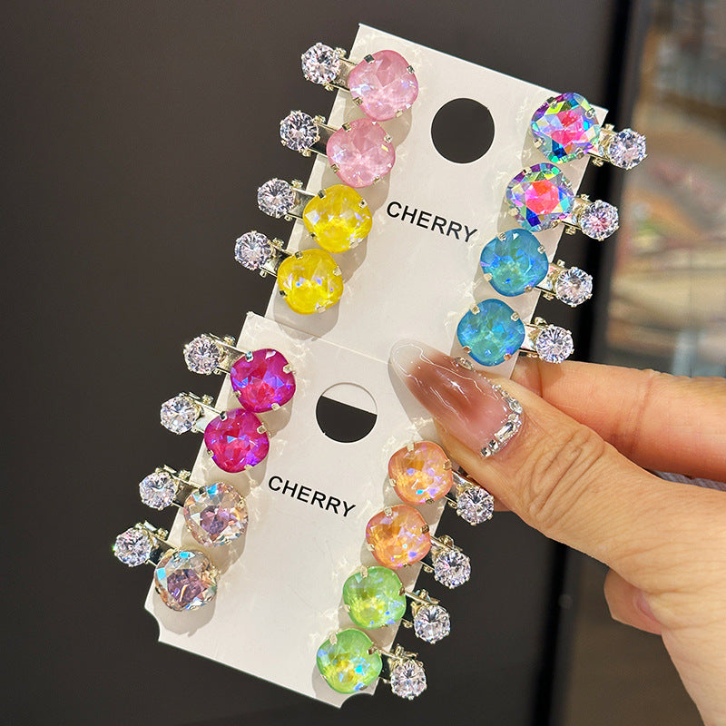 Crystal Duckbill Barrette Hairpin