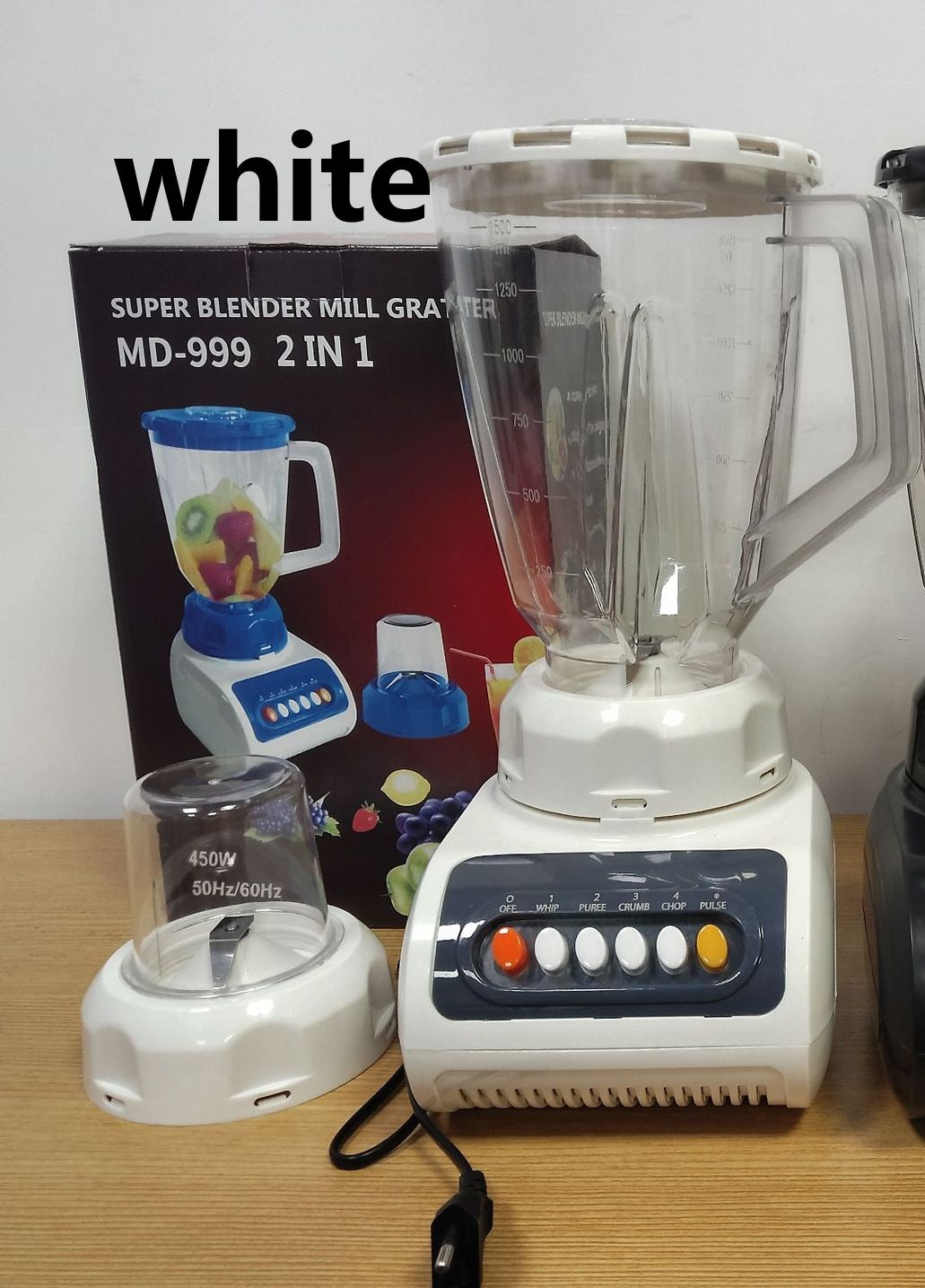 Large Capacity High-Speed Food Processor Blender 4L Kitchen Mixer