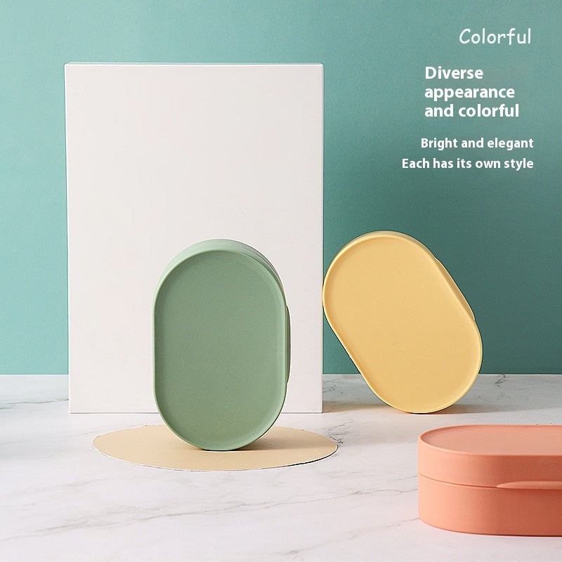 Portable Travel Soap Box - Creative Plastic Storage Container