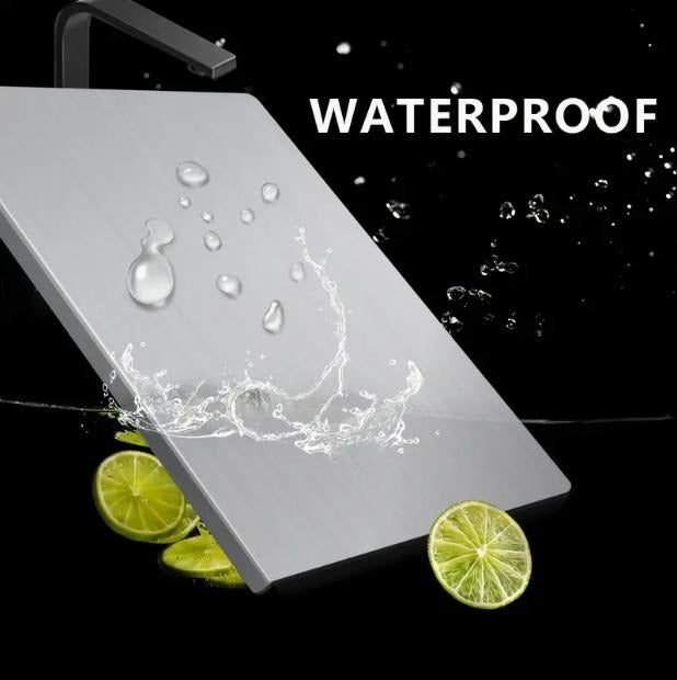 Stainless Steel Baking & Kneading Mat for Kitchen & Countertop - 40x60cm
