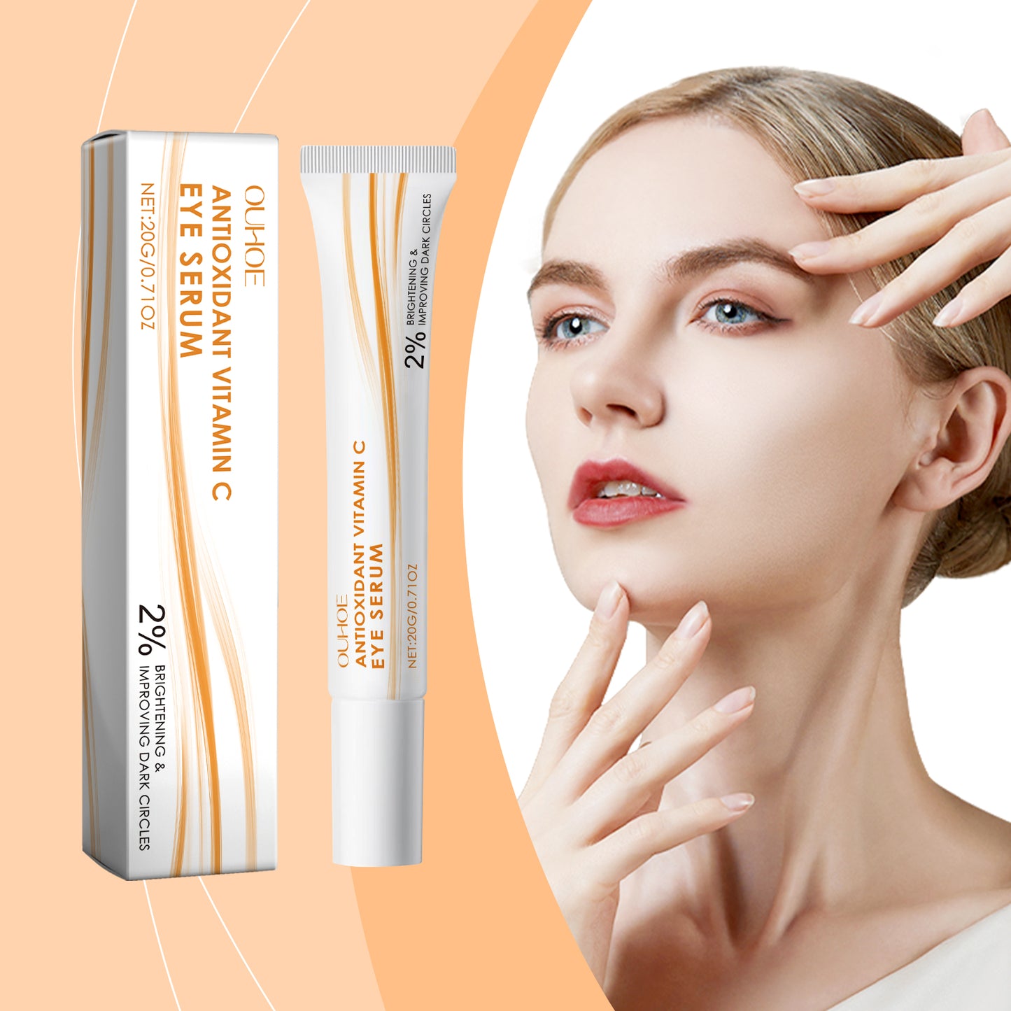 Hydrating Repair Eye Cream with Hyaluronic Acid & Vitamin C - 20g