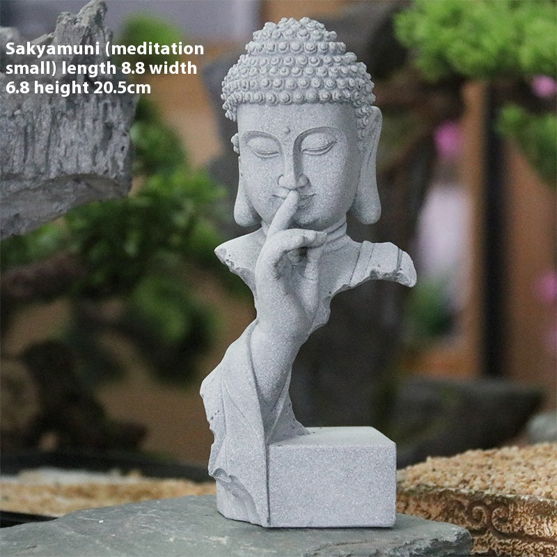 Chinese Buddha Statue Decoration for Garden and Home - Sakyamuni & Amitabha