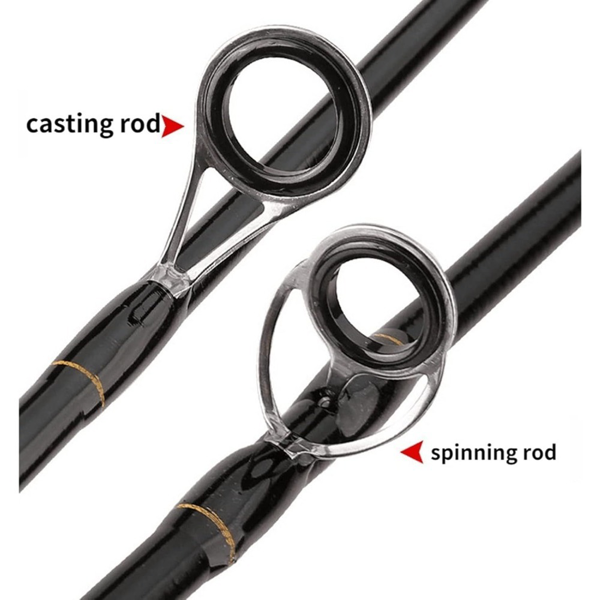 5.4 ft Spinning Fishing Rod - Carbon Travel Baitcasting Rod