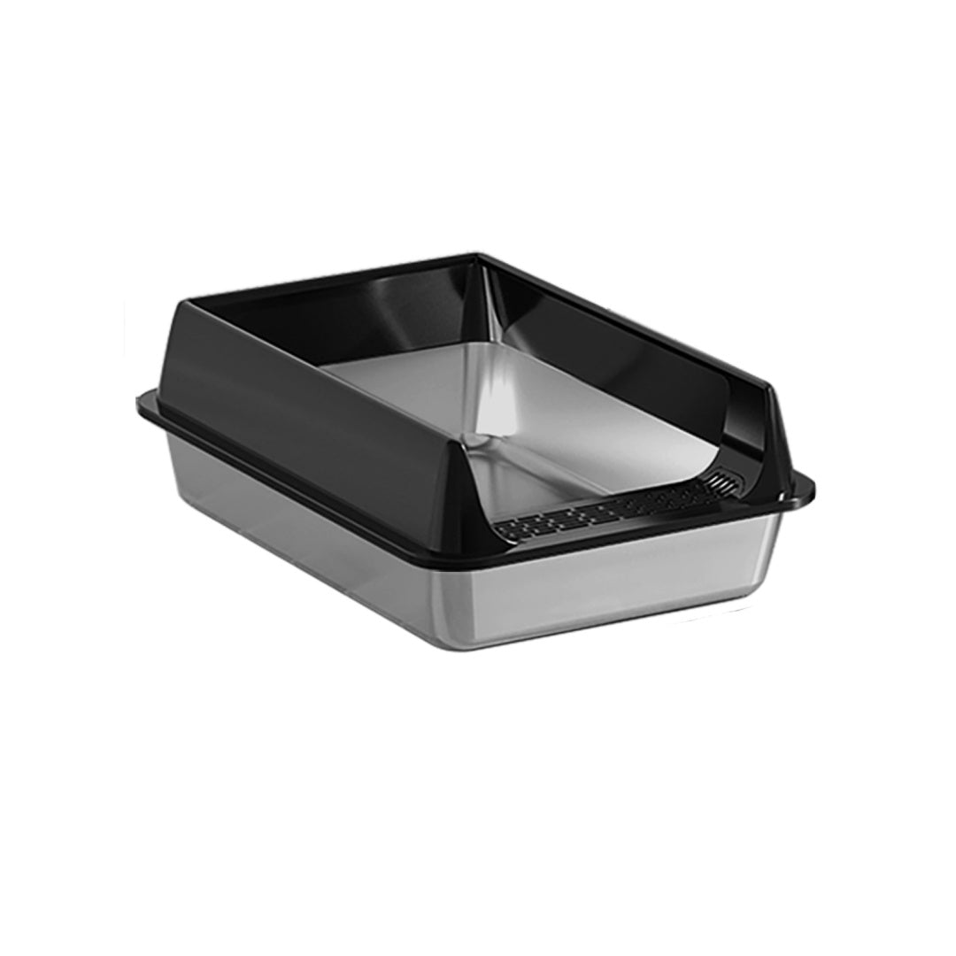 Stainless Steel Cat Litter Box - Large & Durable Pet Furniture