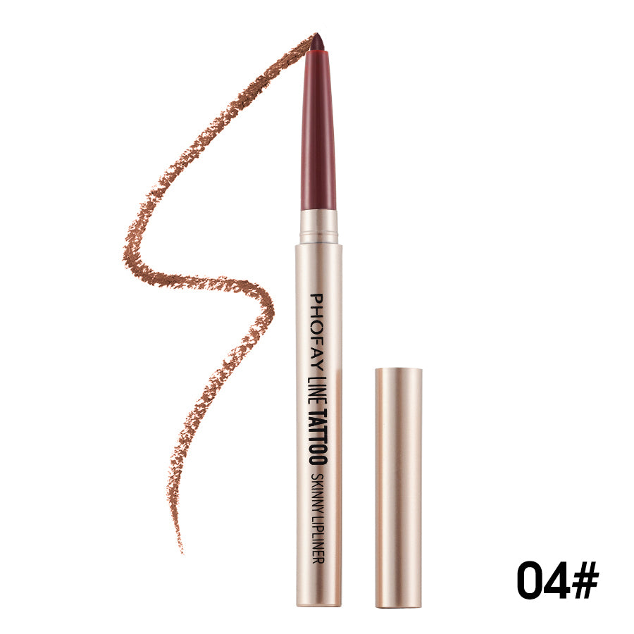Waterproof Lip Liner Pencil - Long Lasting Contour and Definition