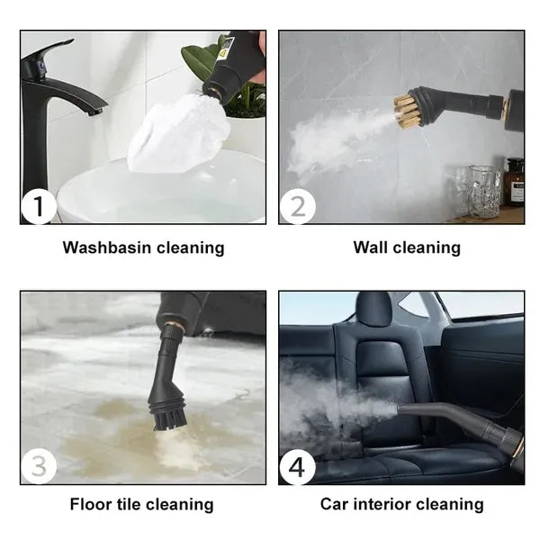 Portable Handheld Steam Cleaner for Kitchen Sofa & Home Use - High-Pressure, Multi-Function