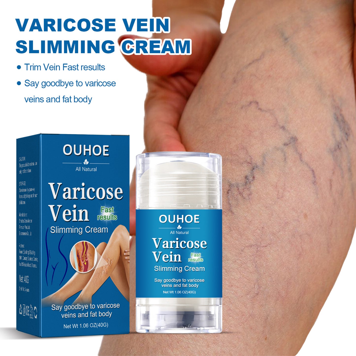 Varicose Vein Relief & Slimming Cream - Leg Vein Repair & Body Care