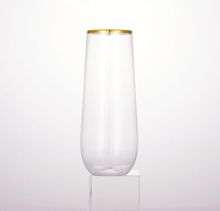 Shatter-Resistant Plastic Wine Glass - 9oz Durable Drinkware for Bar and Home