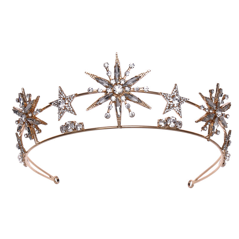 Double-Layer Rhinestone Hairband
