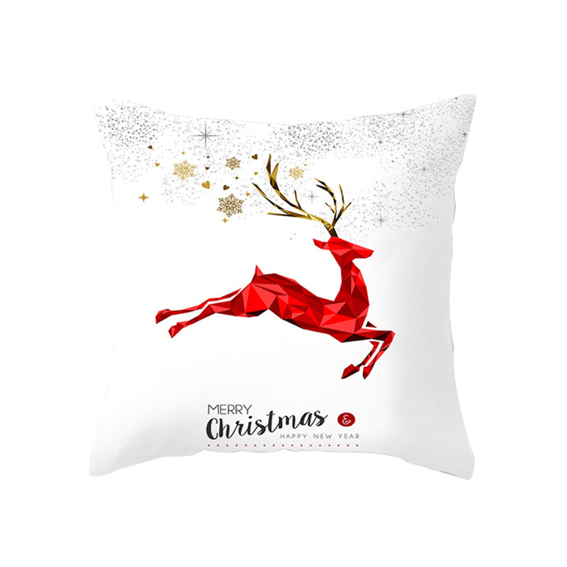 Christmas Pillow Cover - Modern Minimalist Sofa Cushion Case 45x45cm