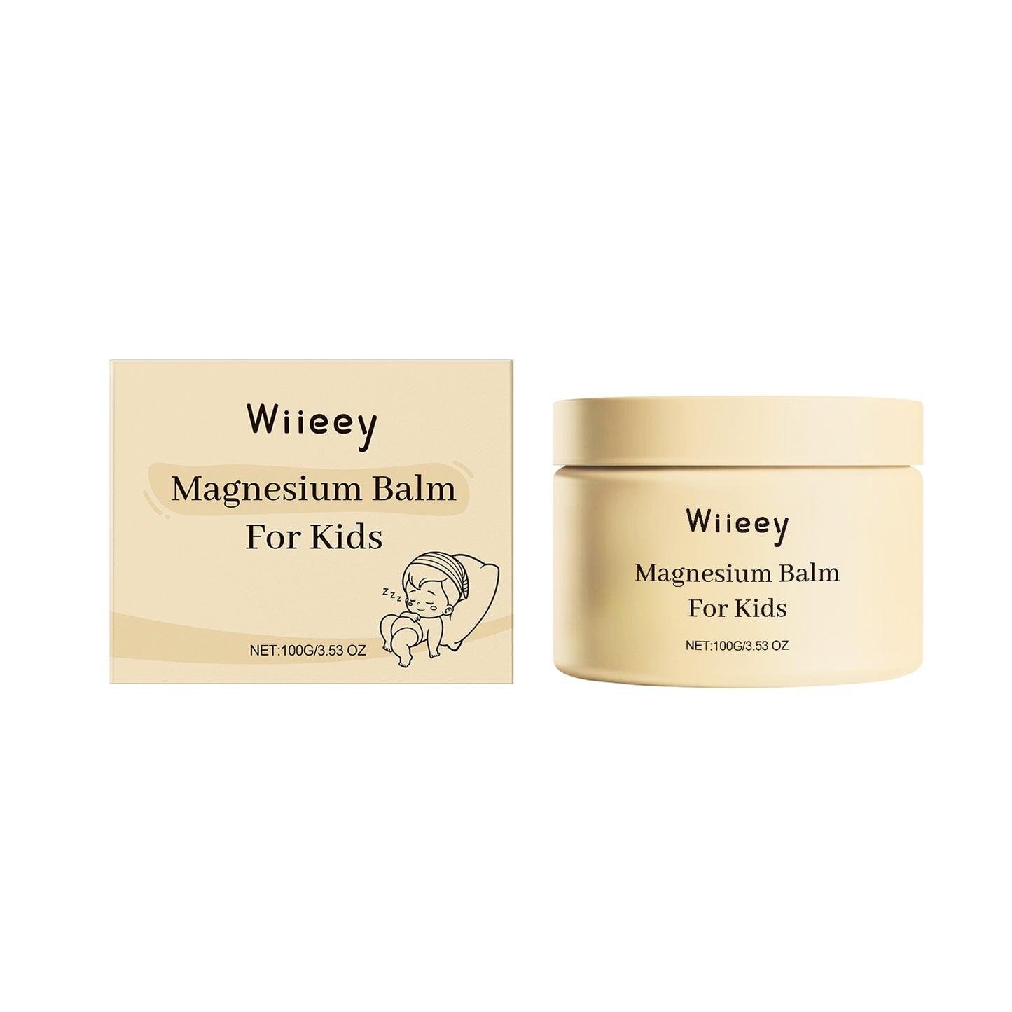 Magnesium Bedtime Soothing Cream for Kids - Calming Lavender Sleep Support