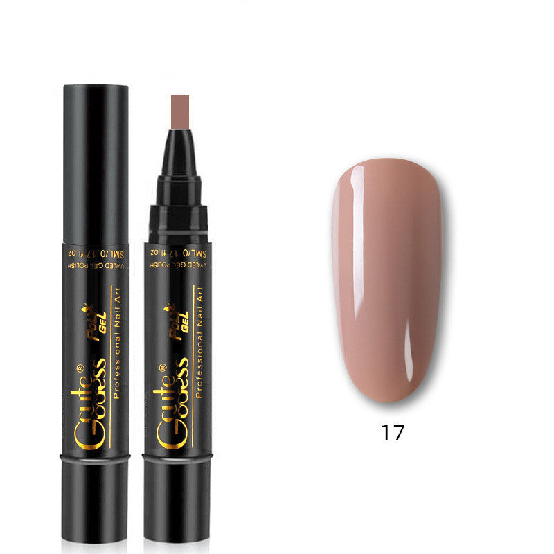 3-in-1 Magnetic Nail Art Pen - Quick-Dry Gel for French & Water Ripple Effects