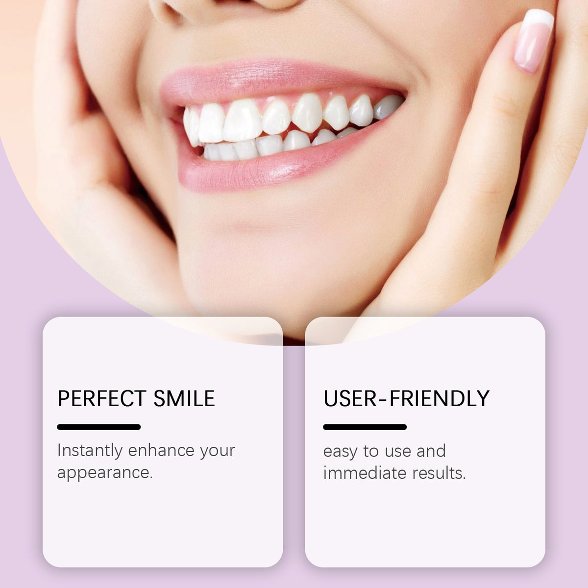 Modified Suit Beauty Teeth Seam Natural Smile Comfortable Dentures