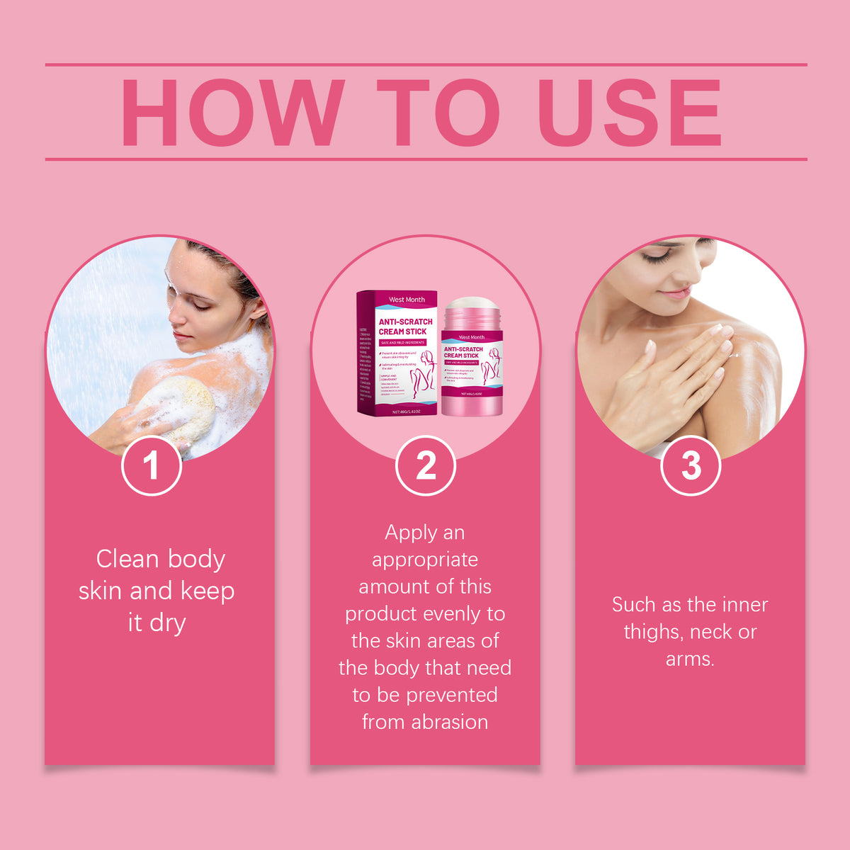 Body Anti Friction Moisturizing Stick 40g