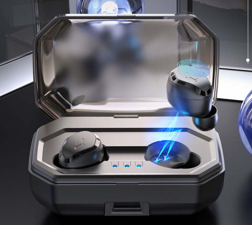 Bluetooth Wireless Headphones Stereo Earbuds with Call & Voice Control