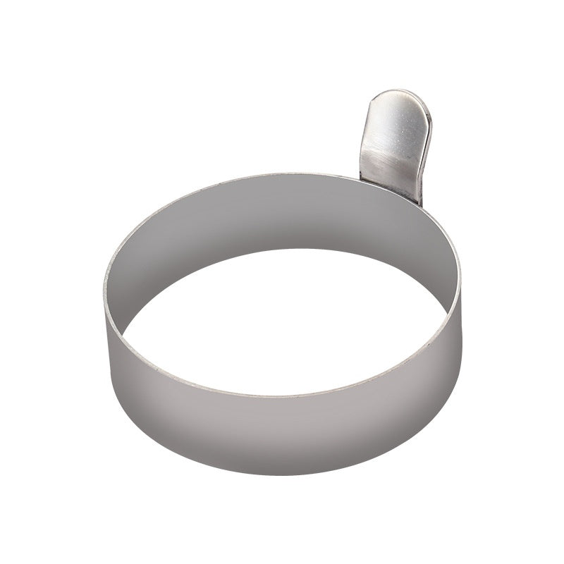 Stainless Steel Round Egg Frying Pan Baking Mold - Large & Small Sizes