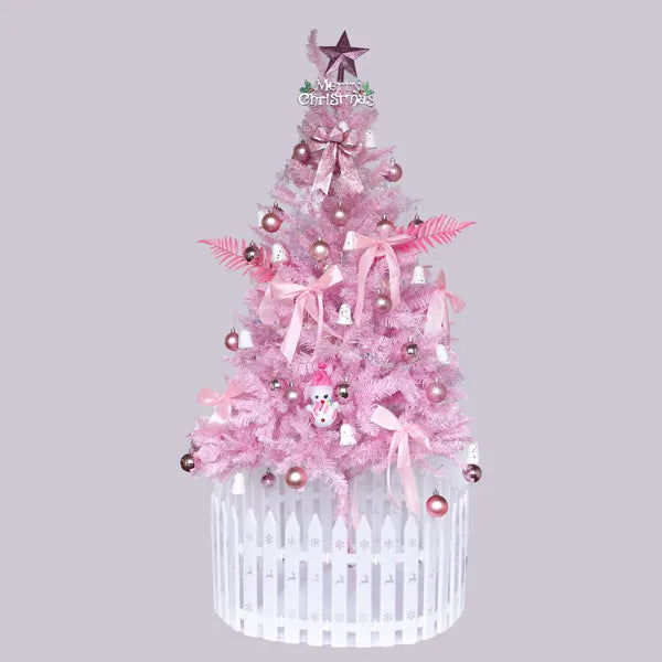 5FT Pink Christmas Tree - Festive Holiday Decor