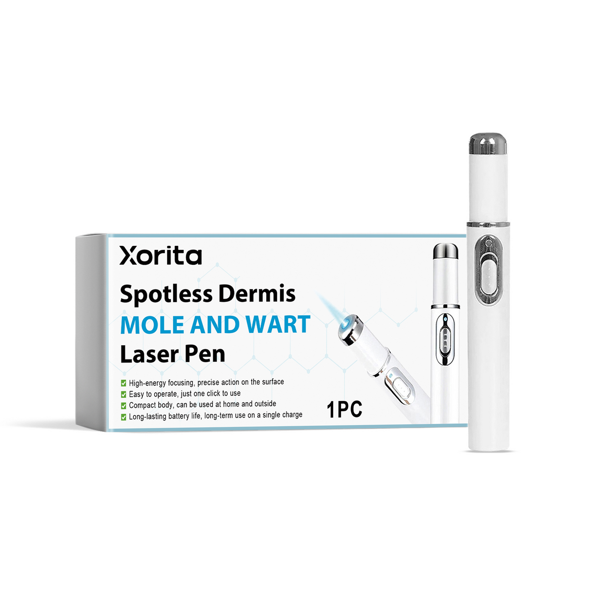 Face Skin Care Laser Pen - Portable Skin Treatment Device