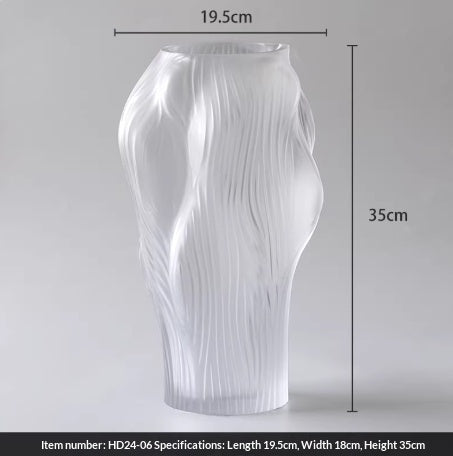 Glass Hydroponic Flower Arrangement Vase - Minimalist Modern Decor