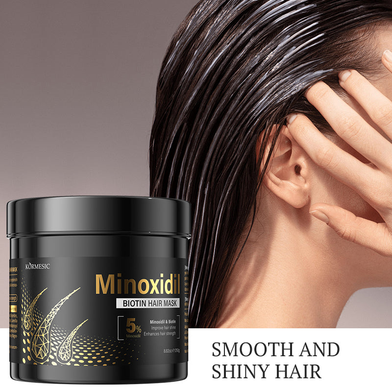 Brightening Hair Mask with Minoxidil & Biotin 250g for Hair Care