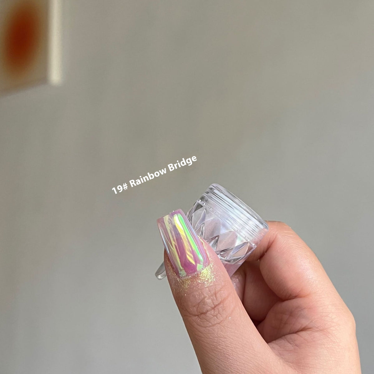 Nail Art Powder Mirror Glitter for Nail Decoration Aurora Effect Beauty Ornament