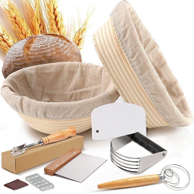 Kitchen Baking Scraper Set - Stainless Steel Pastry & Dough Tools