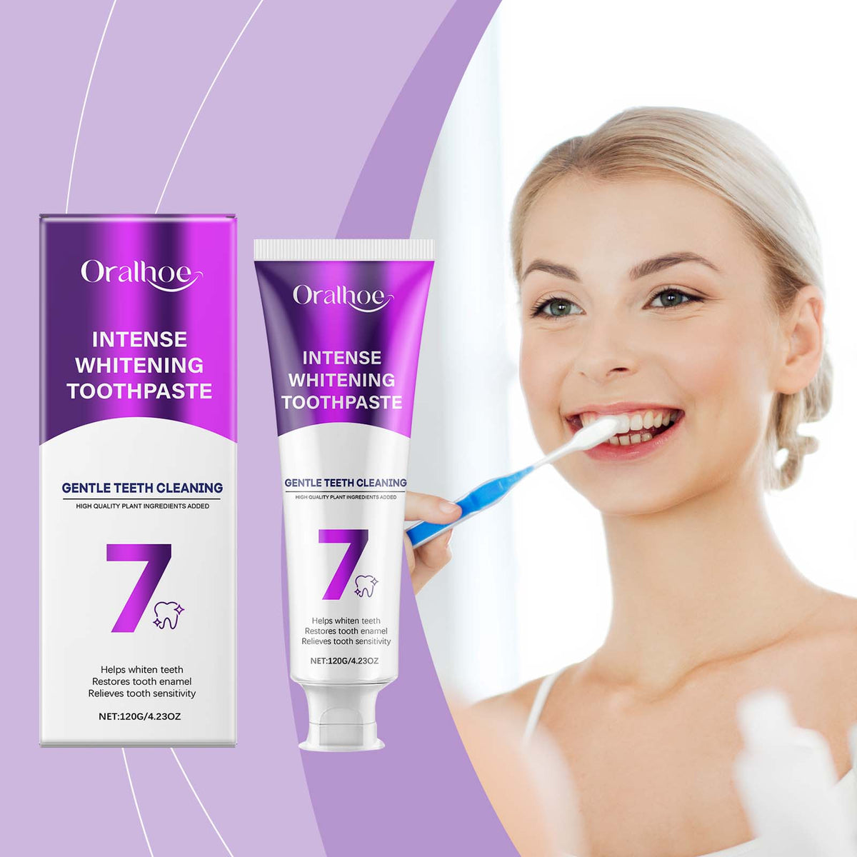 Whitening Toothpaste Stain Remover 120g