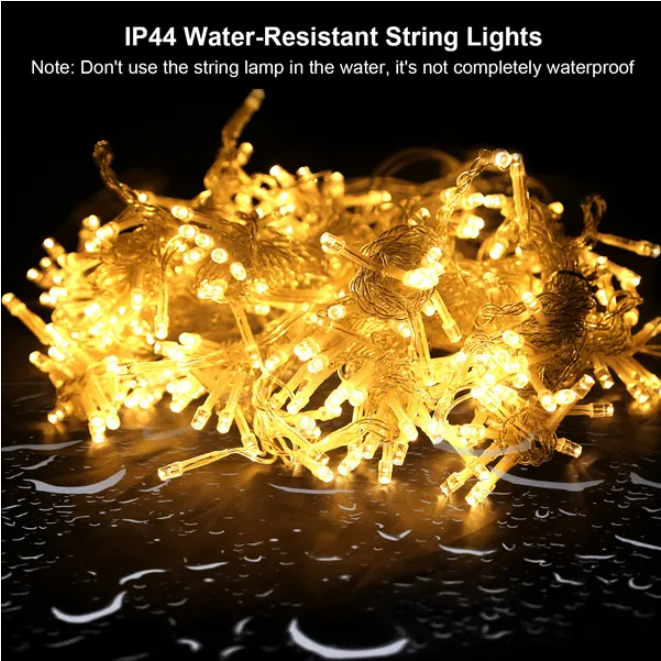 IP44 Waterproof String Party Christmas Lights - Decorative Outdoor Lighting
