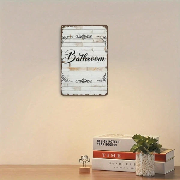 Metal Tin Wall Decoration - 20 cm x 20 cm