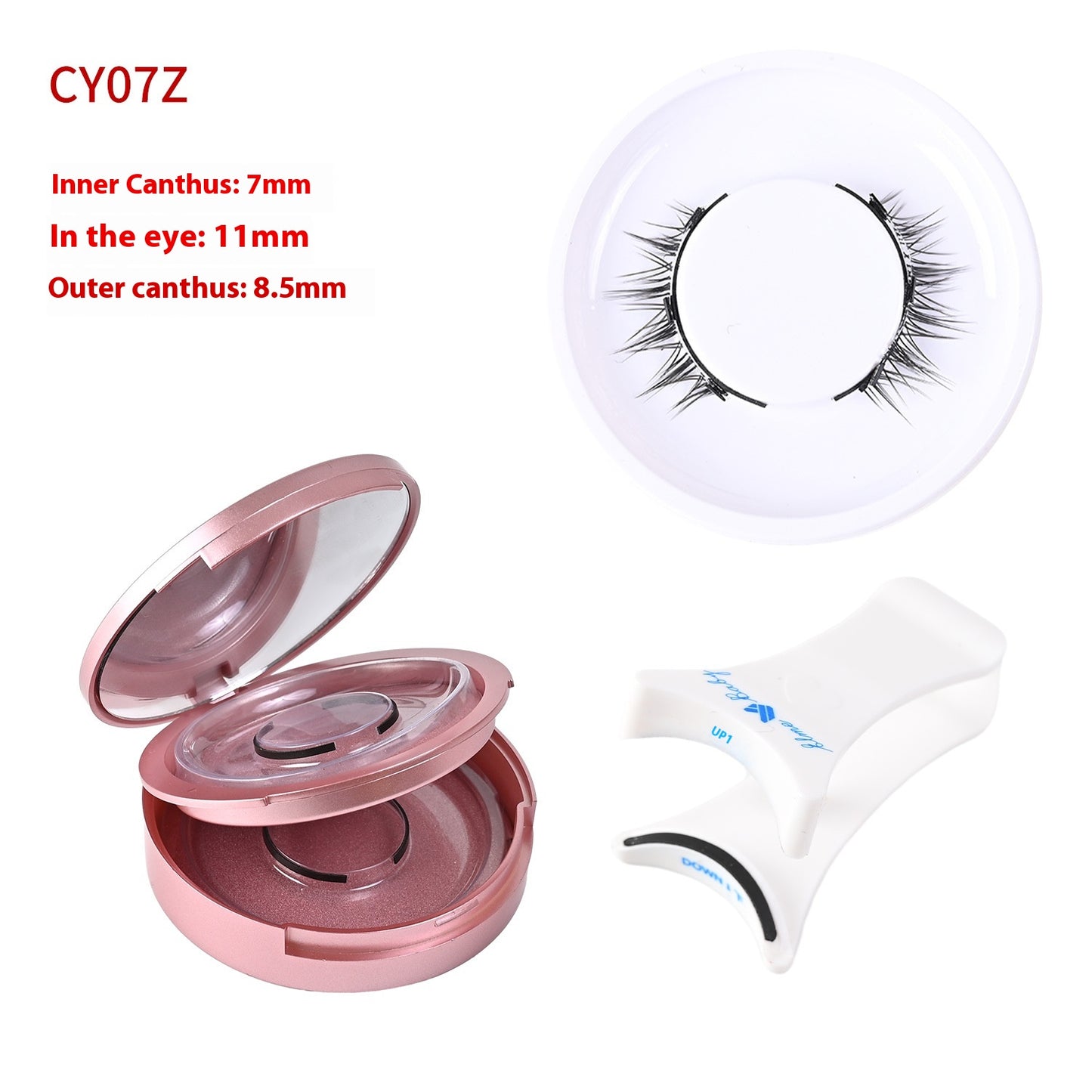 Magnetic Glue-Free False Eyelashes - Natural Look, Long-Lasting, Collection Use