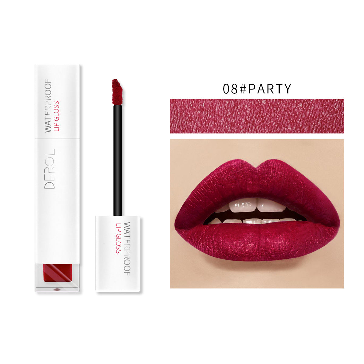 Moisturizing Liquid Lipstick No Stain on Cup Velvet Matte Lip Color