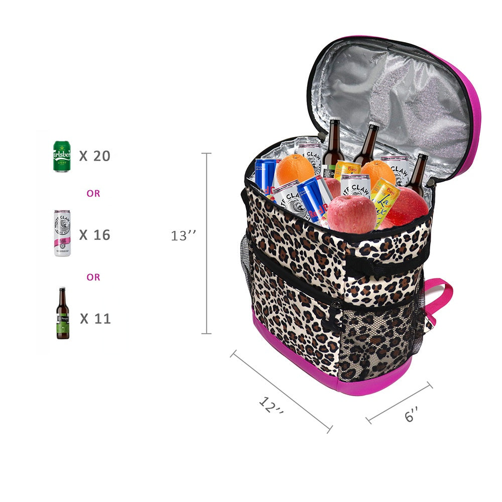 Insulated Double Shoulder Ice Pack Cooler Bag - Large Capacity, Multiple Variants