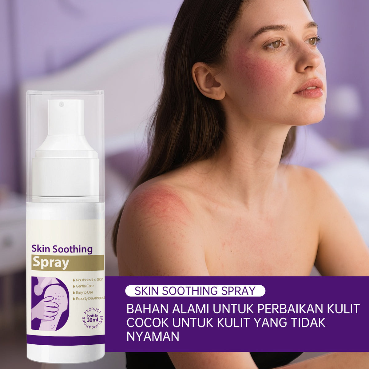 Non-standard Herbal Cool Skin Care Smooth Rejuvenation External Spray
