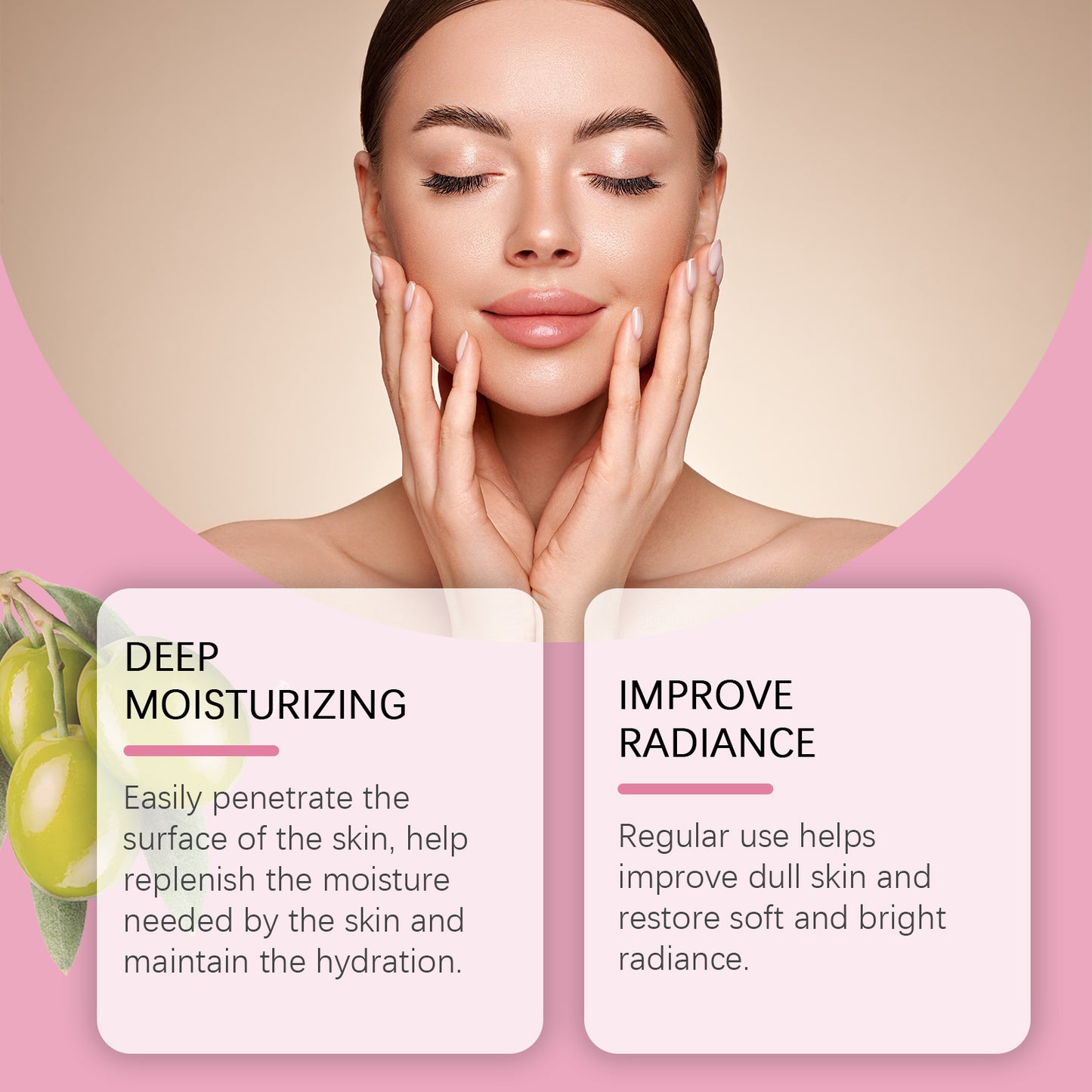 Cherry Blossom Hydrating Facial Cream - Deep Moisturizing Skin Care